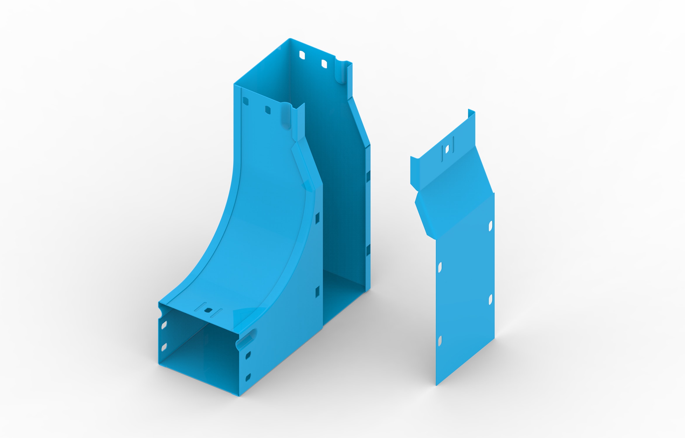 FEMI-CZ SPA - FCZA3V39F1C400F CURVA SGHEMBA 90 SX ALTO 400X75-R=100 V