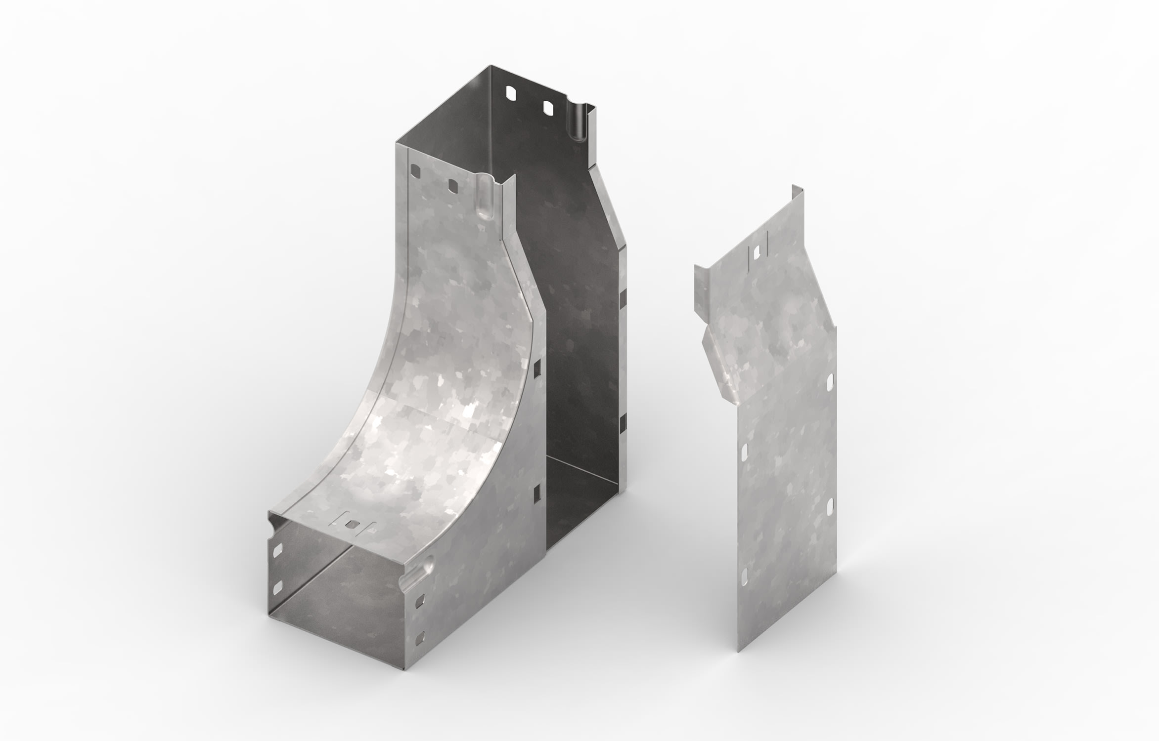 FEMI-CZ SPA - FCZA3Z39F1D400F CURVA SGHEMBA 90 SX ALTO 400X100-R=100 Z