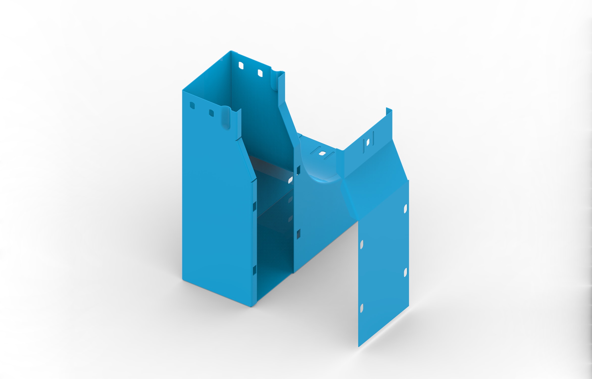 FEMI-CZ SPA - FCZA3V40F1C500F CURVA SGHEMBA 90 DX ALTO 500X75-R=100 V