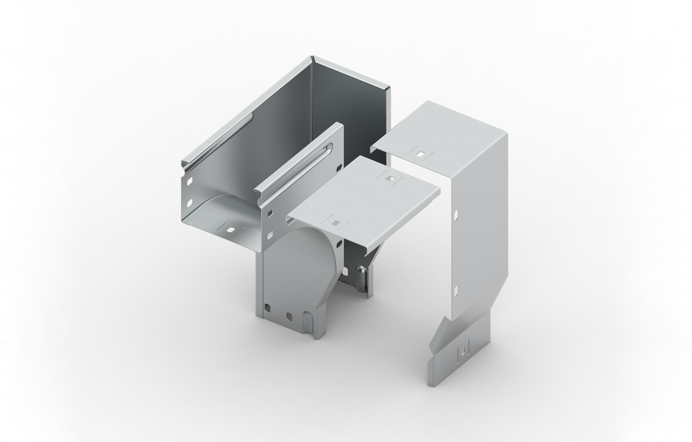 FEMI-CZ SPA - FCZA3S41F1B050D CURVA SGHEMBA 90 SX BAS. 50X50-R=100 S