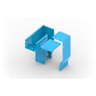 FEMI-CZ SPA - FCZA3V41F1B400F CURVA SGHEMBA 90 SX BAS. 400X50-R=100 V