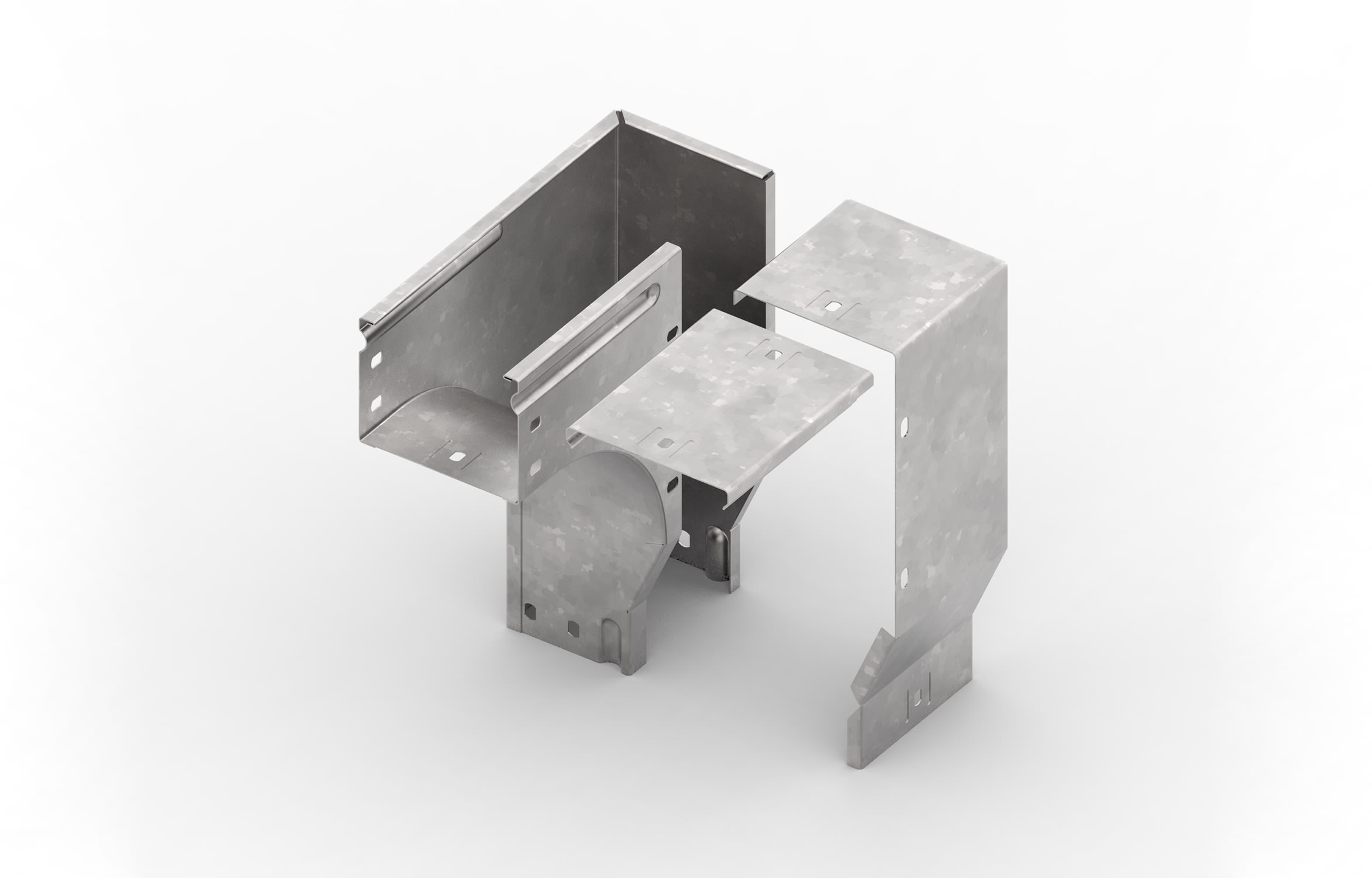 FEMI-CZ SPA - FCZA3Z41F1C075E CURVA SGHEMBA 90 SX BAS. 75X75-R=100 Z