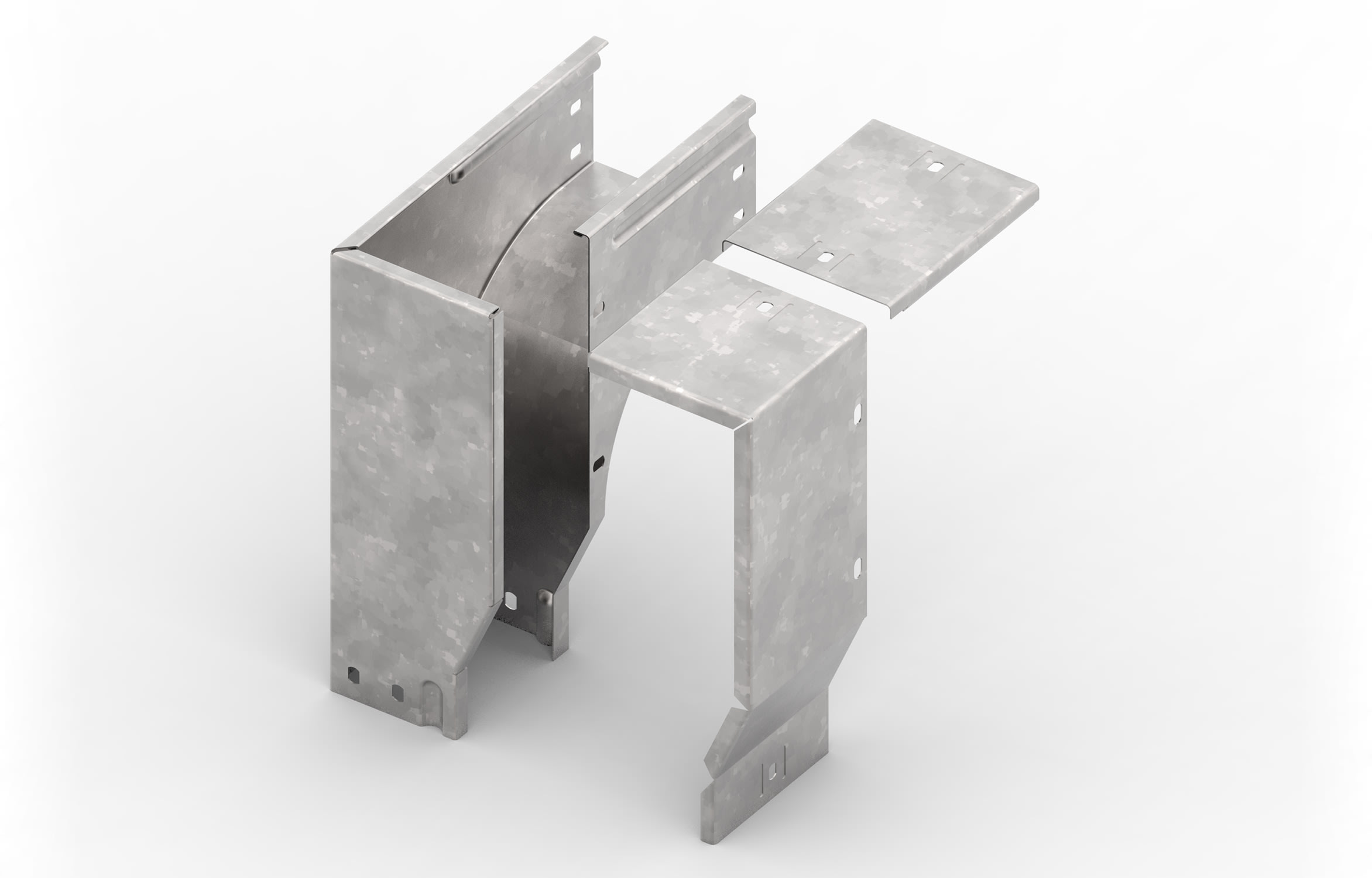 FEMI-CZ SPA - FCZA3Z42F1D500F CURVA SGHEMBA 90 DX BAS. 500X100-R=100 Z