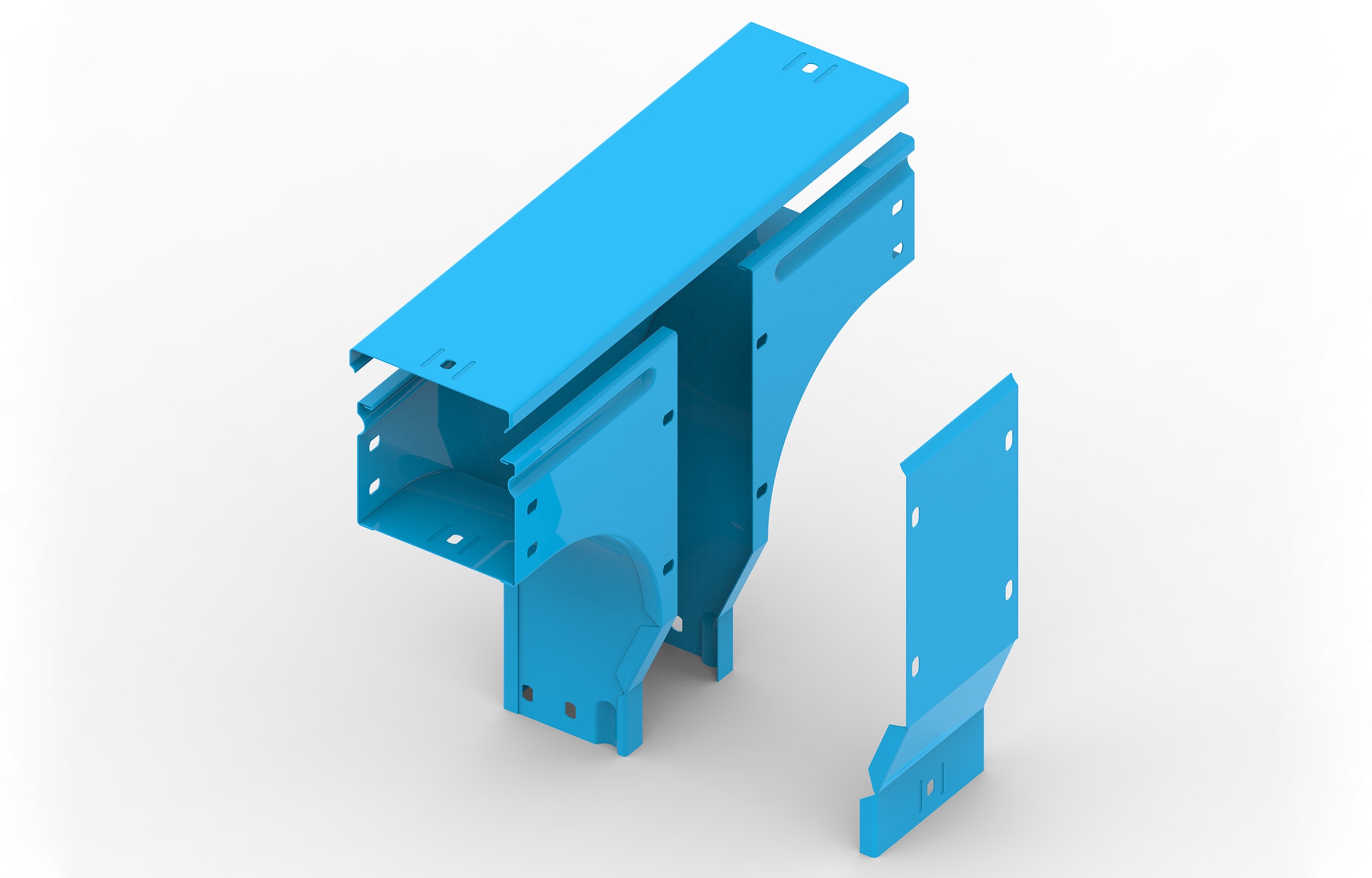 FEMI-CZ SPA - FCZA3V43F1D100D DERIV. T VERT.BASSO VP 100X100-R=100 V