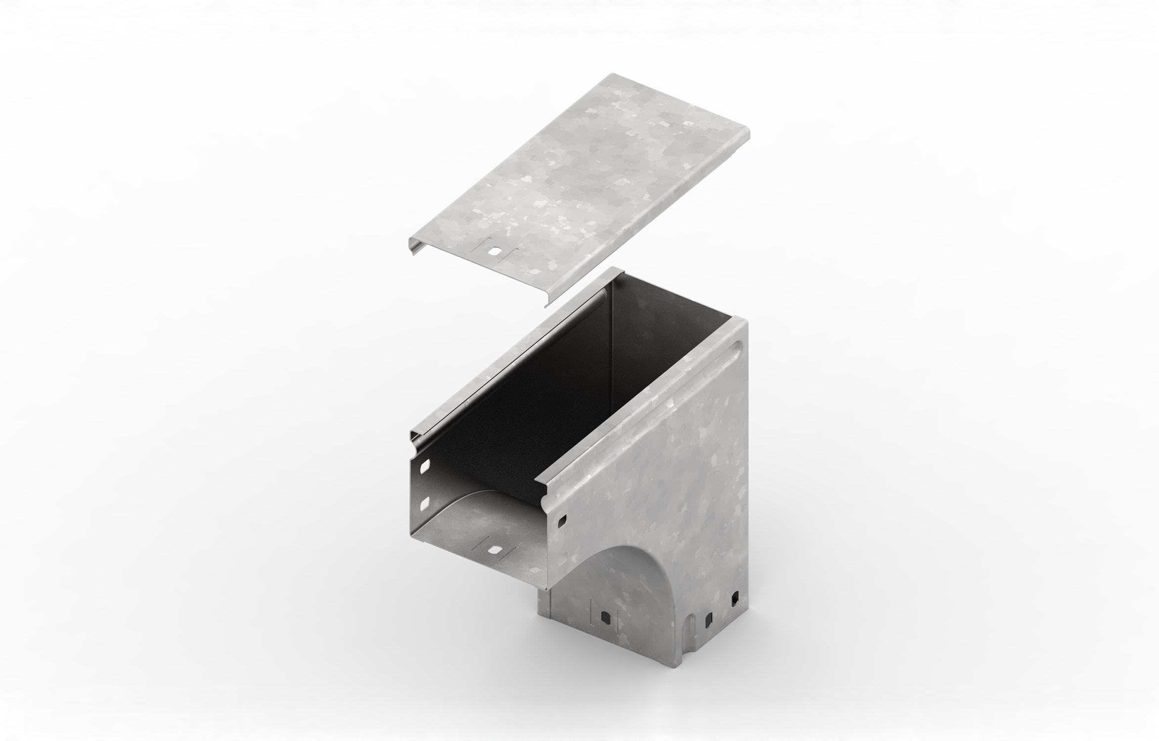 FEMI-CZ SPA - FCZA3Z38F1B100E CURVA 90 BAS. VAR. PIANO 100X50-R=100 Z