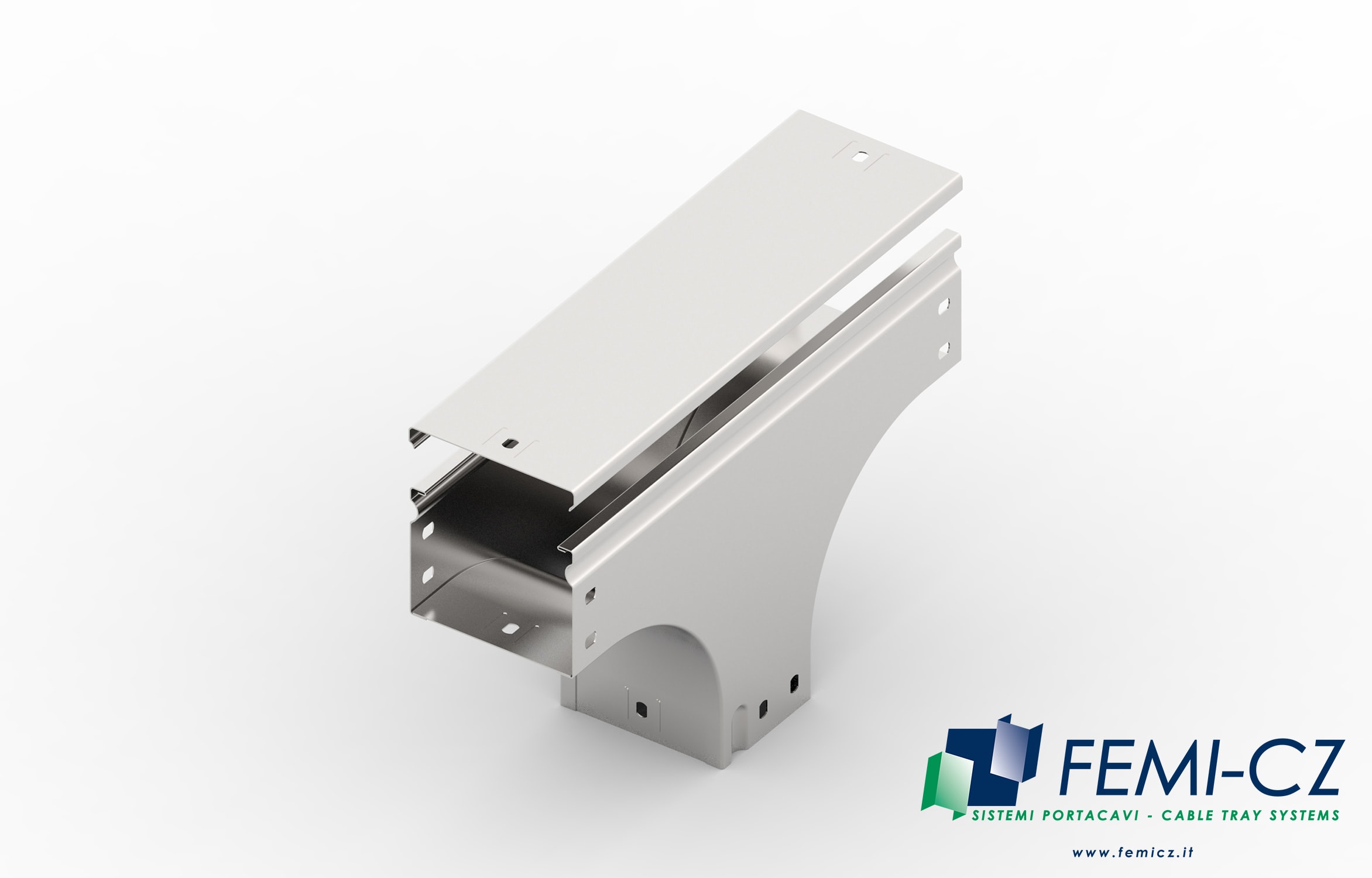 FEMI-CZ SPA - FCZA3I45F1B150D DERIV. T VERT. BASSO 150X50-R=100 I