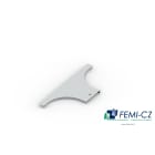 FEMI-CZ SPA - FCZA3S14G1P500D COPERCHIO DERIV. LATERALE 500-R=100 S