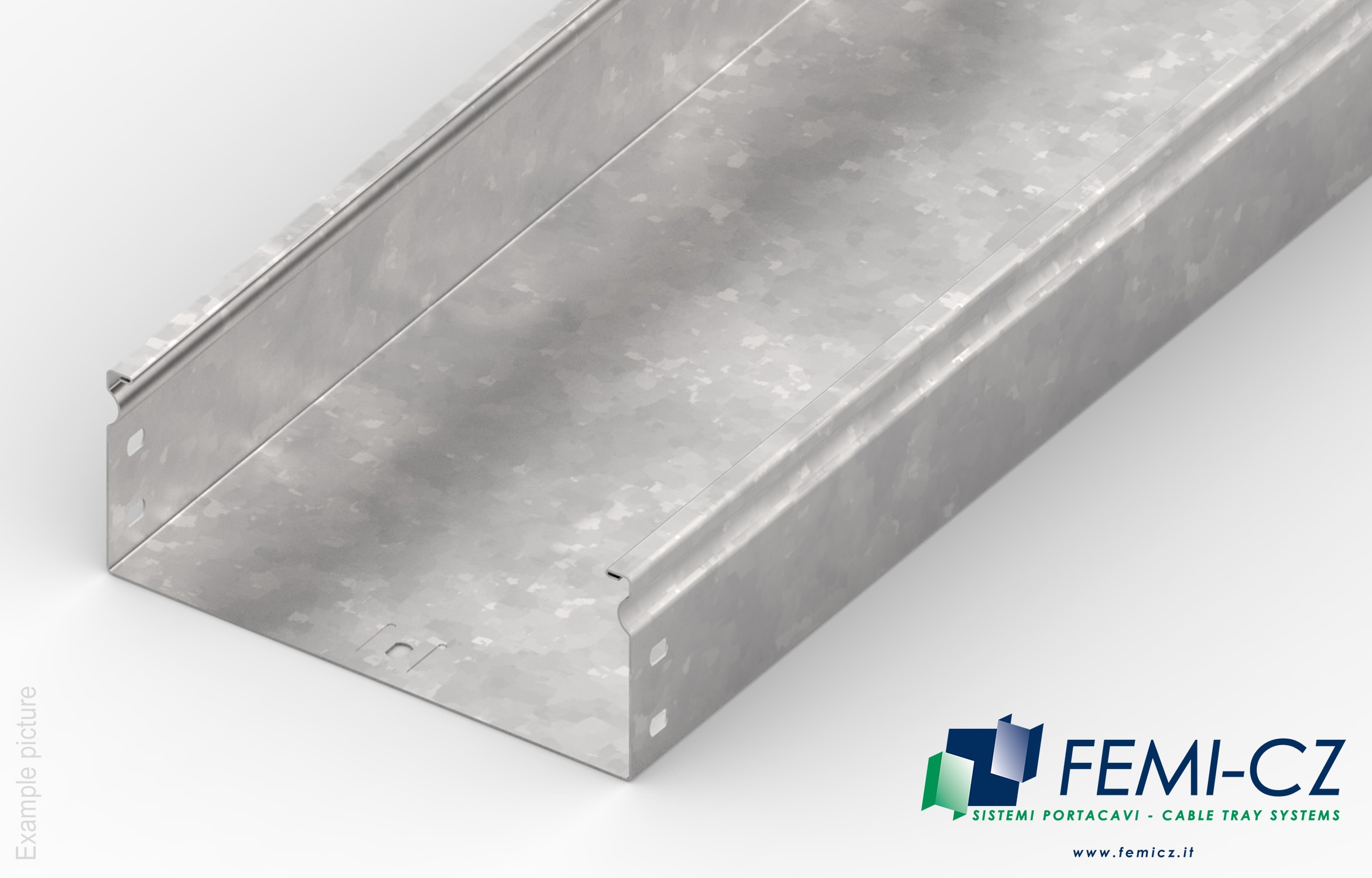FEMI-CZ SPA - FCZA3Z03F1B100D CANALE CHIUSO 100X50-0.8-1M Z