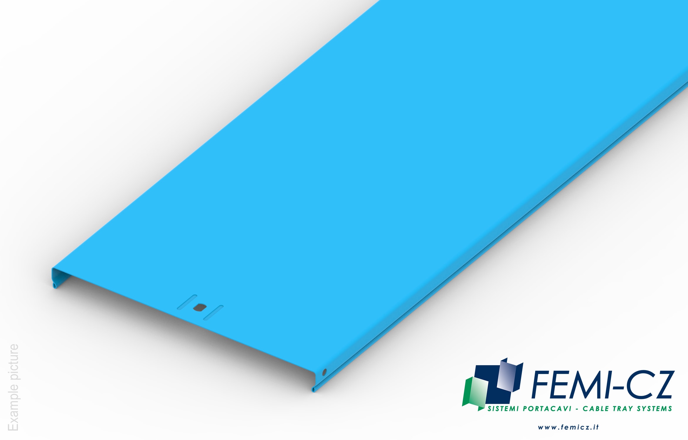 FEMI-CZ SPA - FCZA3V05G1R100B COPERCHIO CANALE 100-0.6-1M V