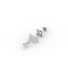 FEMI-CZ SPA - FCZB4D30 MORSETTO DI GIUNZIONE C/BULLONE M6X20 D