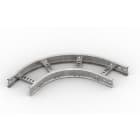 STEEL LINE CMS SRL - SFZ2Z10D400 CURVA SCAL.90 PIANA 400X100 Z