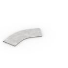 FEMI-CZ SPA - FCZC2Z11N3P150F COPERCHIO CURVA 45 PIANA 150X15-R300 Z