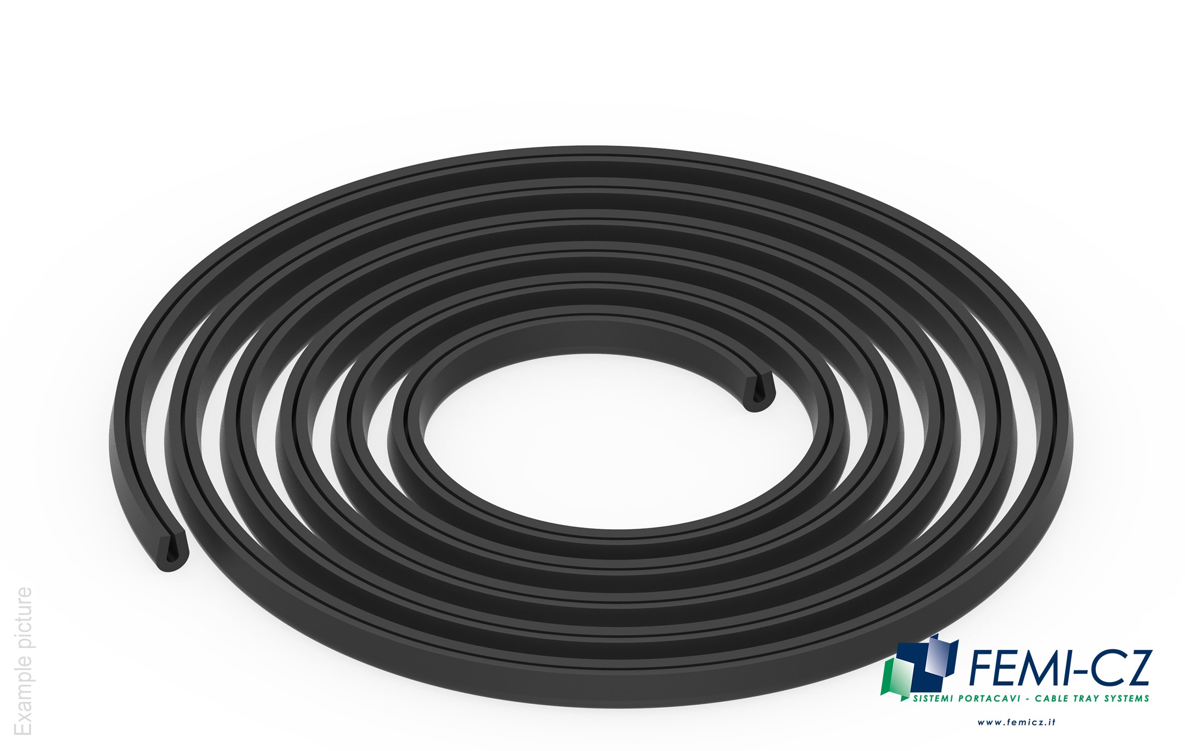 FEMI-CZ SPA - FCZD0Q83A10X16X0050 GUARNIZIONE PVC ANIMA METAL. AISI 316 16