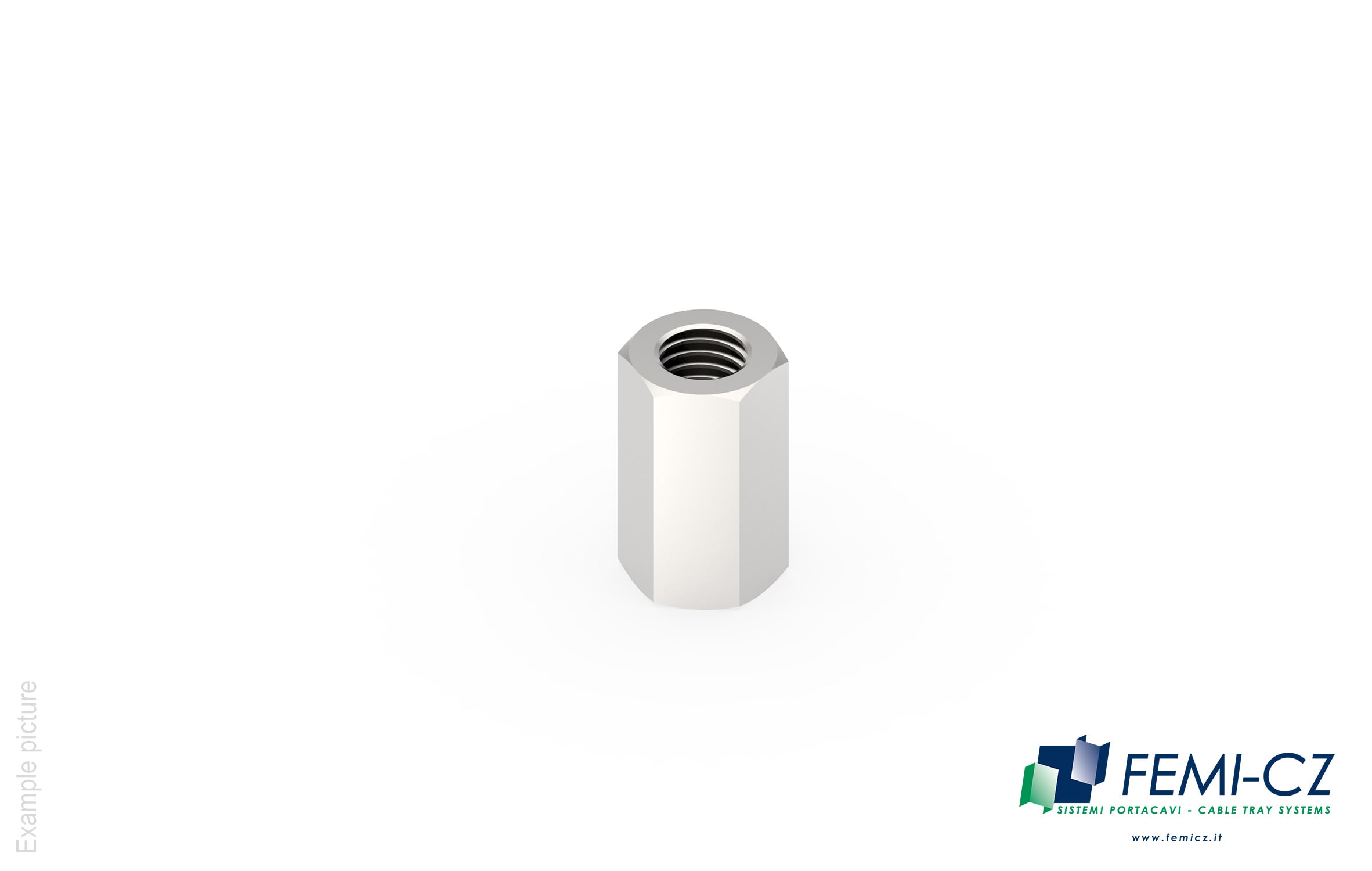 FEMI-CZ SPA - FCZD0I33S12J MANICOTTO BARRA FILET. M12  AISI 304   I