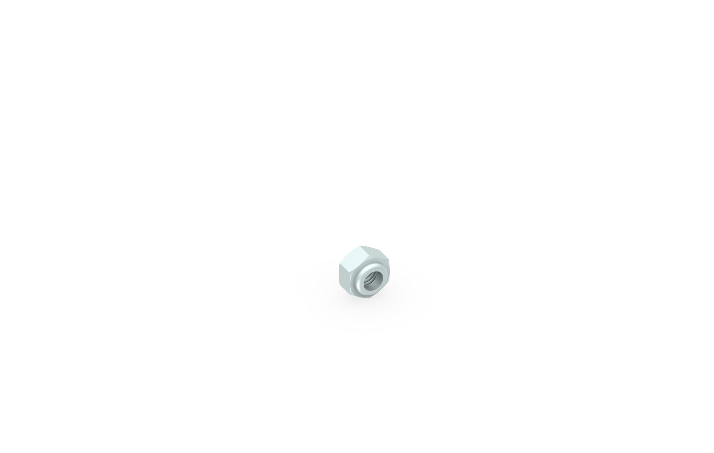 FEMI-CZ SPA - FCZD0C19S06E DADO ESAG.AUTOBLOC. M6  ZINC.EL. 100PZ E