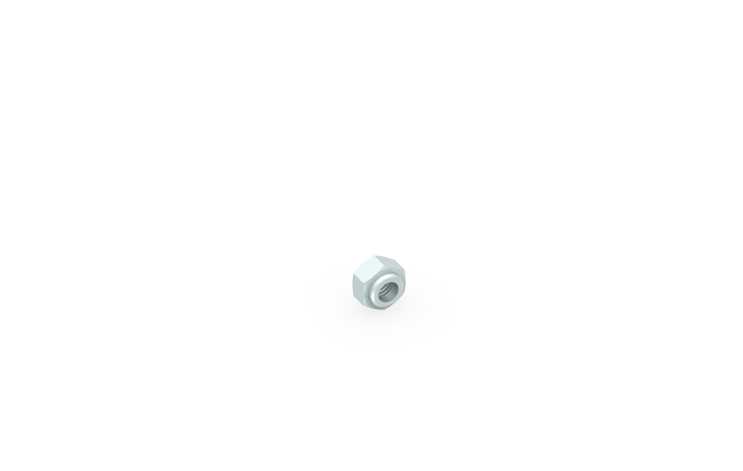 FEMI-CZ SPA - FCZD0C19S06E DADO ESAG.AUTOBLOC. M6 ZINC.EL. 100PZ E