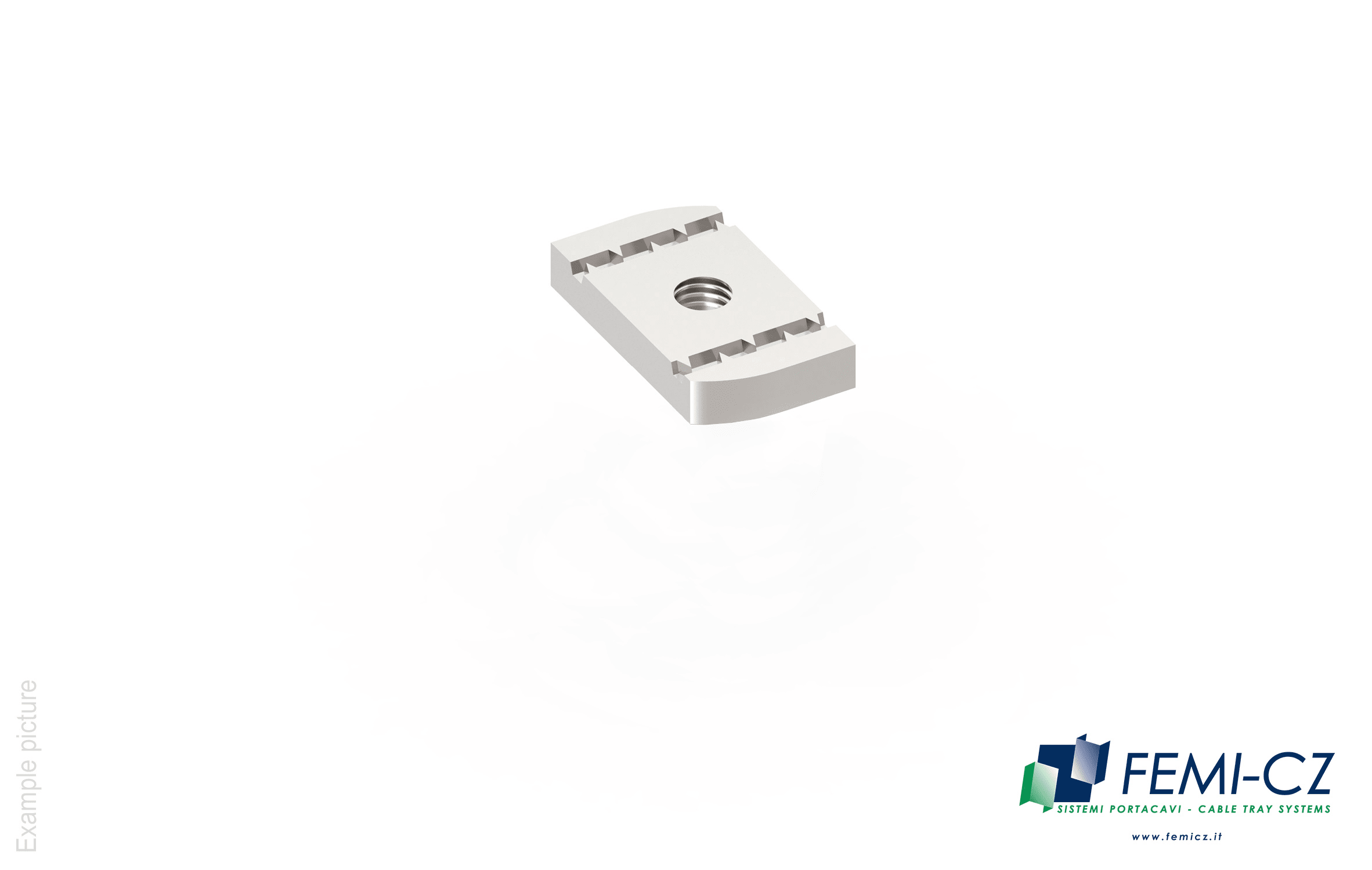 FEMI-CZ SPA - FCZD0Y25S10X40N DADO PER UR1 M10 AISI316 100PZ Y