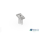 FEMI-CZ SPA - FCZD0C27S12X40Z DADO+MOLLA PER UR1 M12 Z.CALDO 100PZ Z