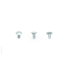 STEEL LINE CMS SRL - SFZ9E10A08X17 VIQST 08X17 E VITE TESTA TONDA 100PZ