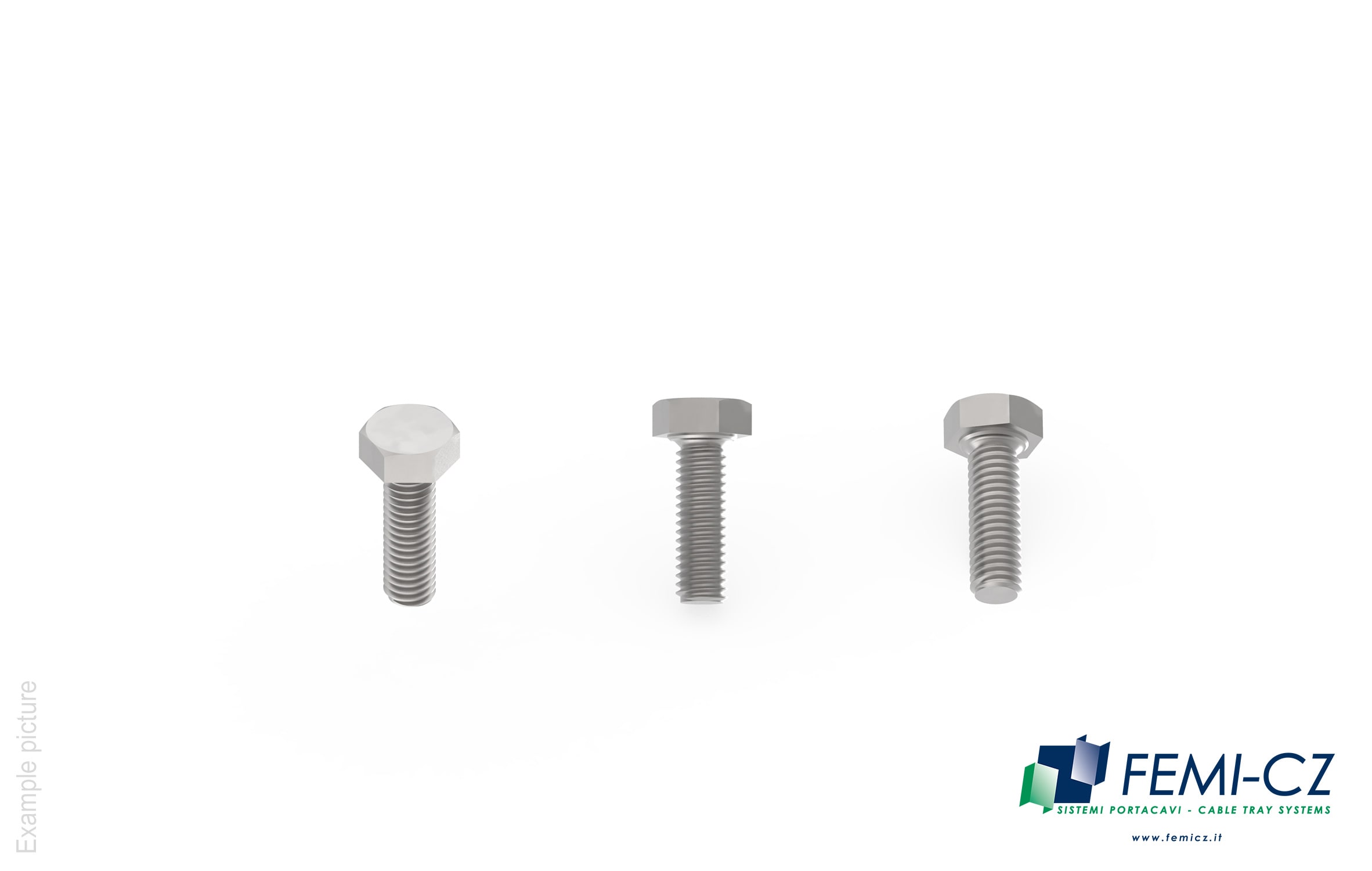 FEMI-CZ SPA - FCZD0C11S10X30Z VITE T.ESAG. M10X30  Z.CALDO     100PZ Z