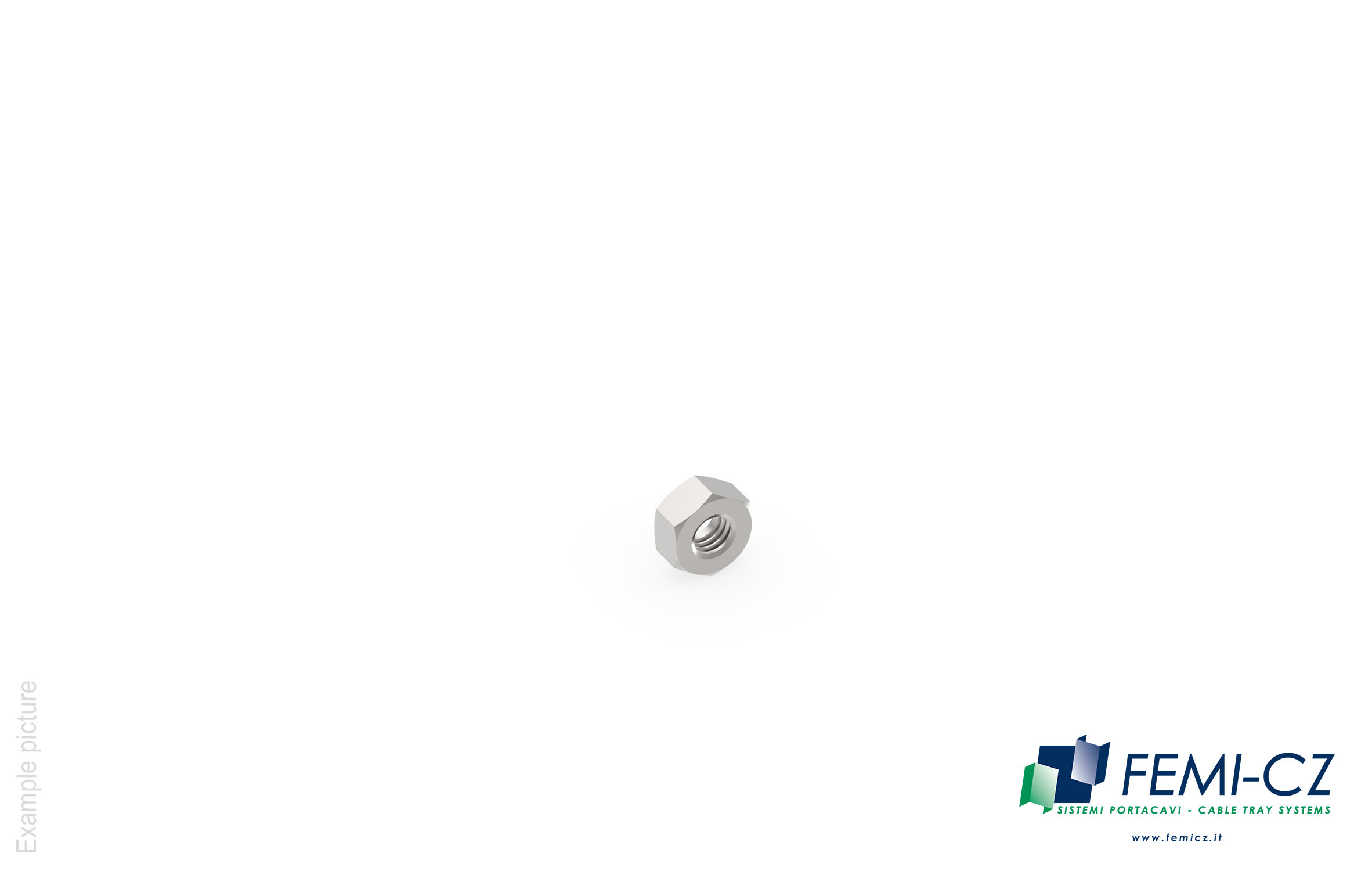 FEMI-CZ SPA - FCZD0I17S08J DADO ESAGONALE  M8   AISI 304    100PZ I