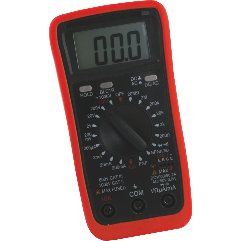 VEMER SPA - VEMVE772600 VE 502E TESTER 750VAC 1000VDC 10A AC/DC