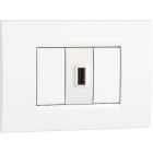 VEMER SPA - VEMVE780500 POWER USB BIANCO CARIC.5V1,5A 115-230VCA