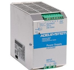 ADEL SYSTEM SRL - ADYFLEX28024B Alimentatore guida DIN, 280W, 2-fase, 24VDC