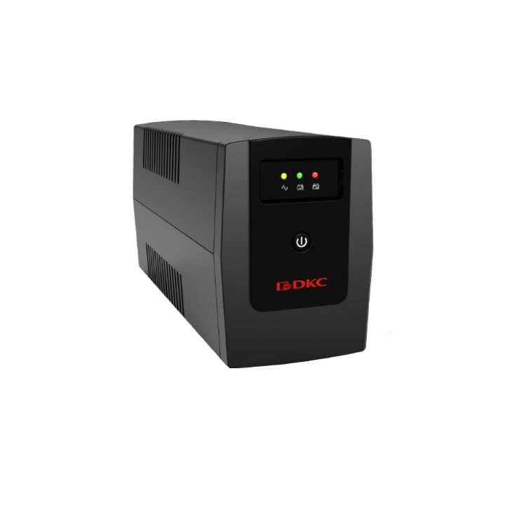 DKC EUROPE SRL - DKCINFO1200S UPS 1F VI 1200VA 3 Schuko, 2x7Ah