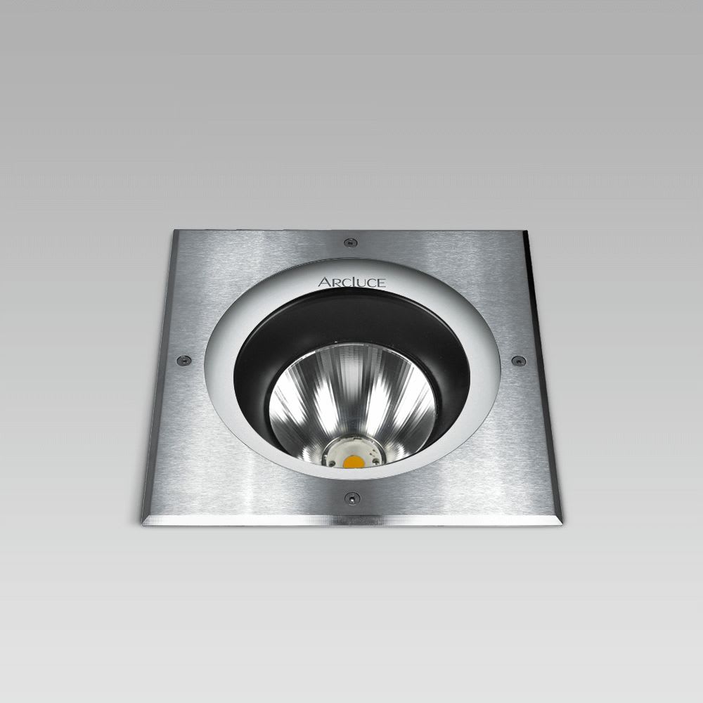 ARCLUCE SPA - ACL0779029A-830-30 INGR260 20W COB VB INOX QUADRA ON/OFF