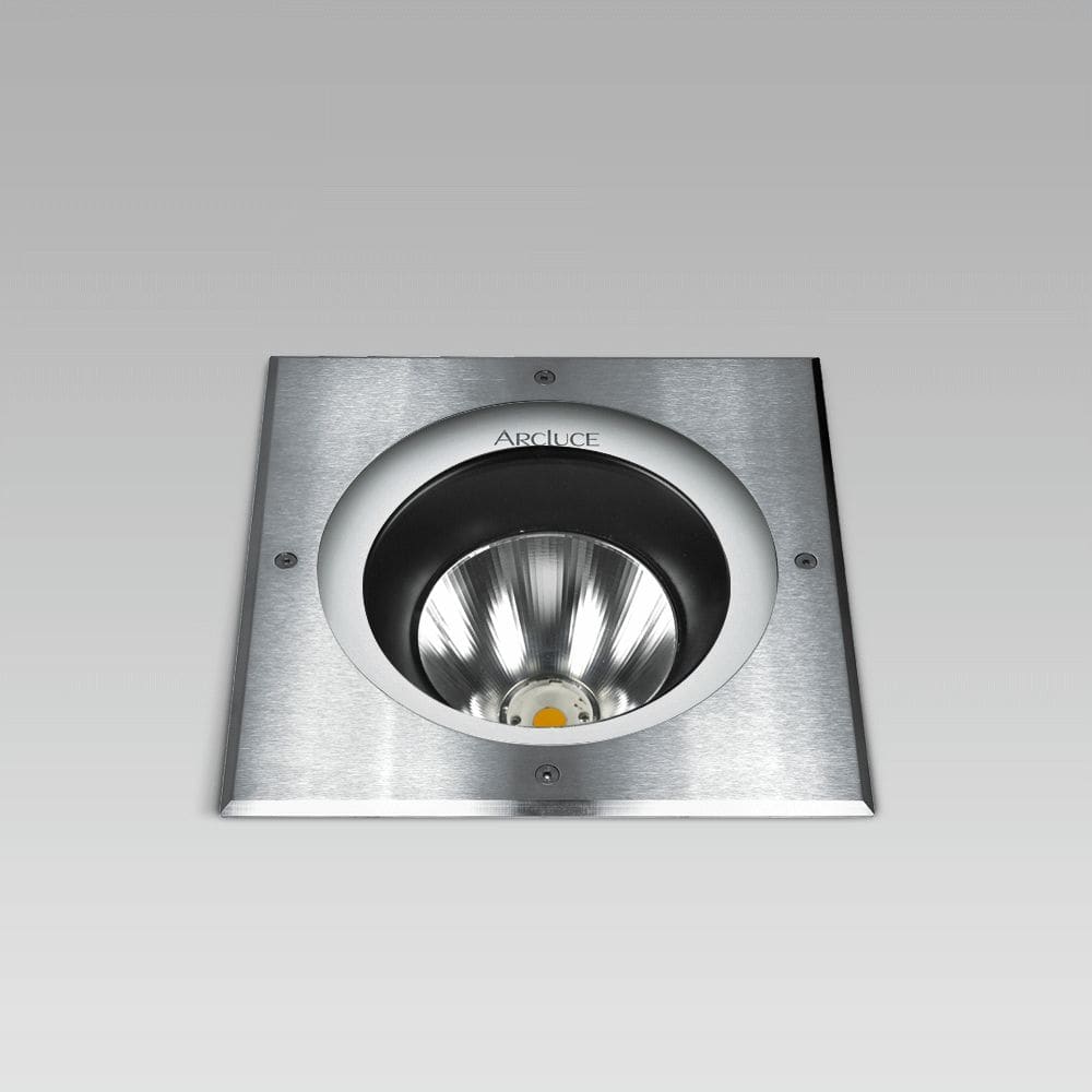 ARCLUCE SPA - ACL0779032A-840-30 INGR260 20W COB FB INOX QUADRA ON/OFF