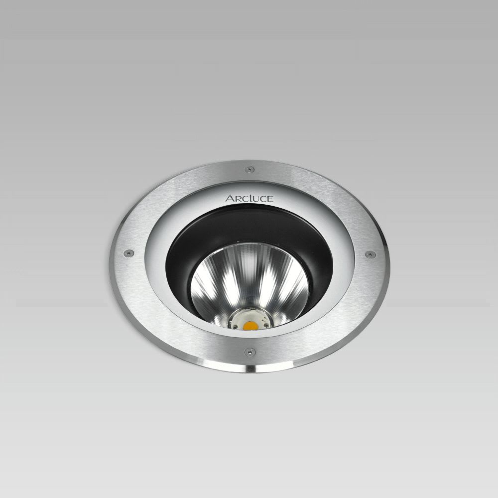 ARCLUCE SPA - ACL0779030A-830-30 INGR260 20W COB VB INOX TONDA ON/OFF