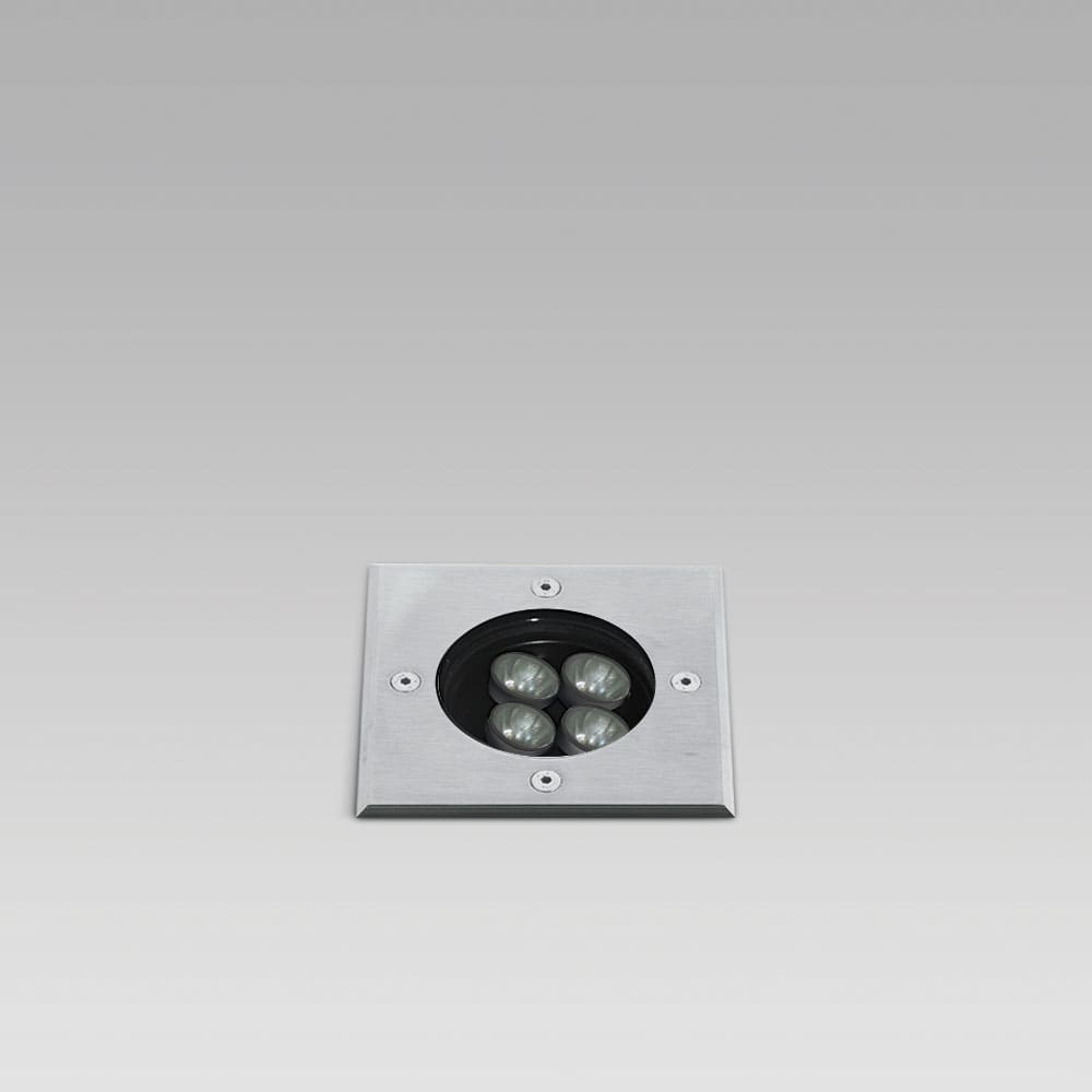 ARCLUCE SPA - ACL0770008C-830-30 INGR-S110 4W WW INOX QUADRA REM-D