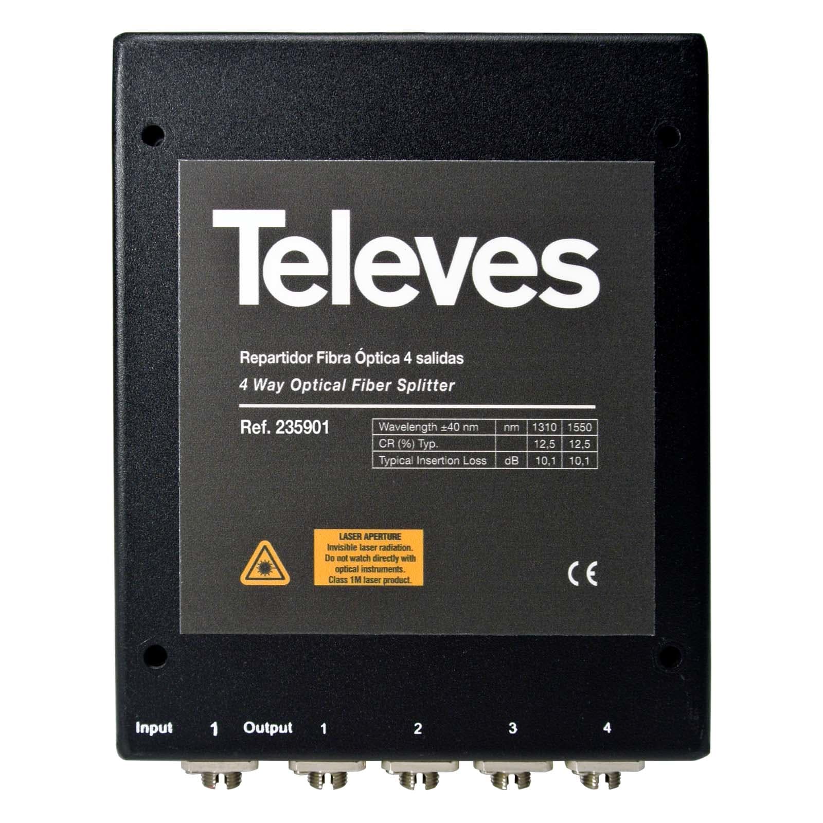 TELEVES ITALIA SRL - TVV235901 DIVISORE F.O. 1250...1650NM FC/UPC 4VIE