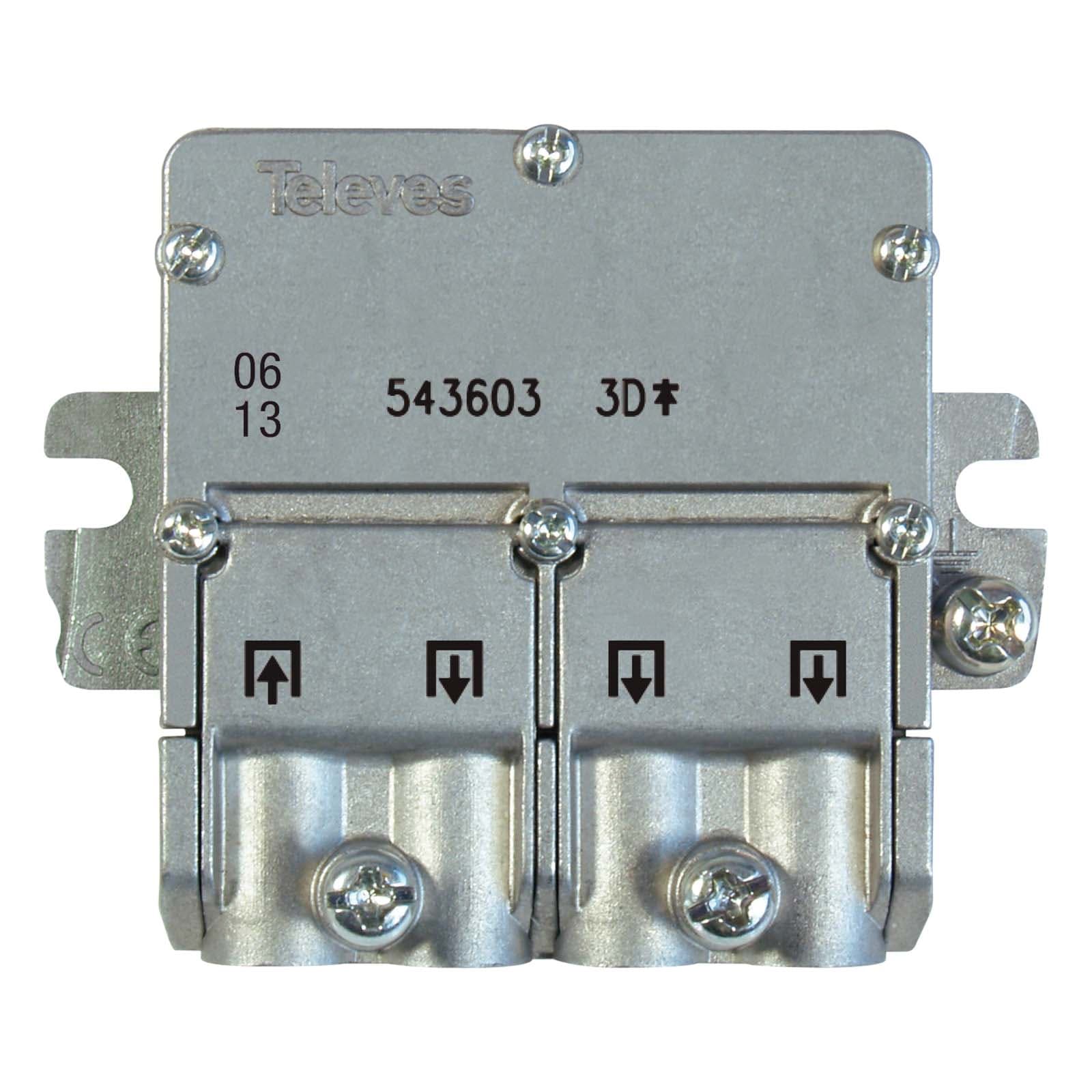 TELEVES ITALIA SRL - TVV543603 MINI-PARTIT. 5...2400MHZ EASYF 3VIE 9/8D