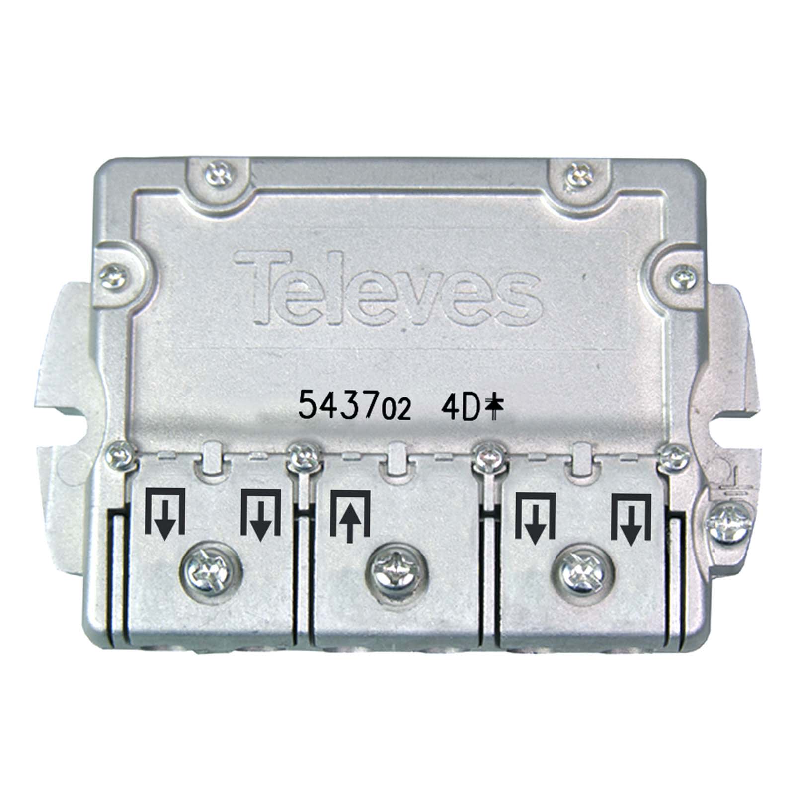TELEVES ITALIA SRL - TVV543702 PARTITORE 5...2400MHZ EASYF 4VIE 9/7.5DB