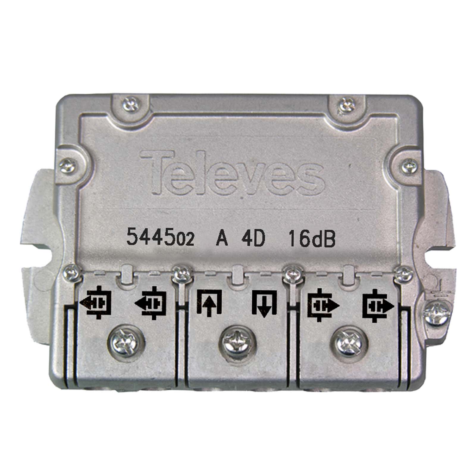TELEVES ITALIA SRL - TVV544502 DERIVATORE 4 VIE -17DB