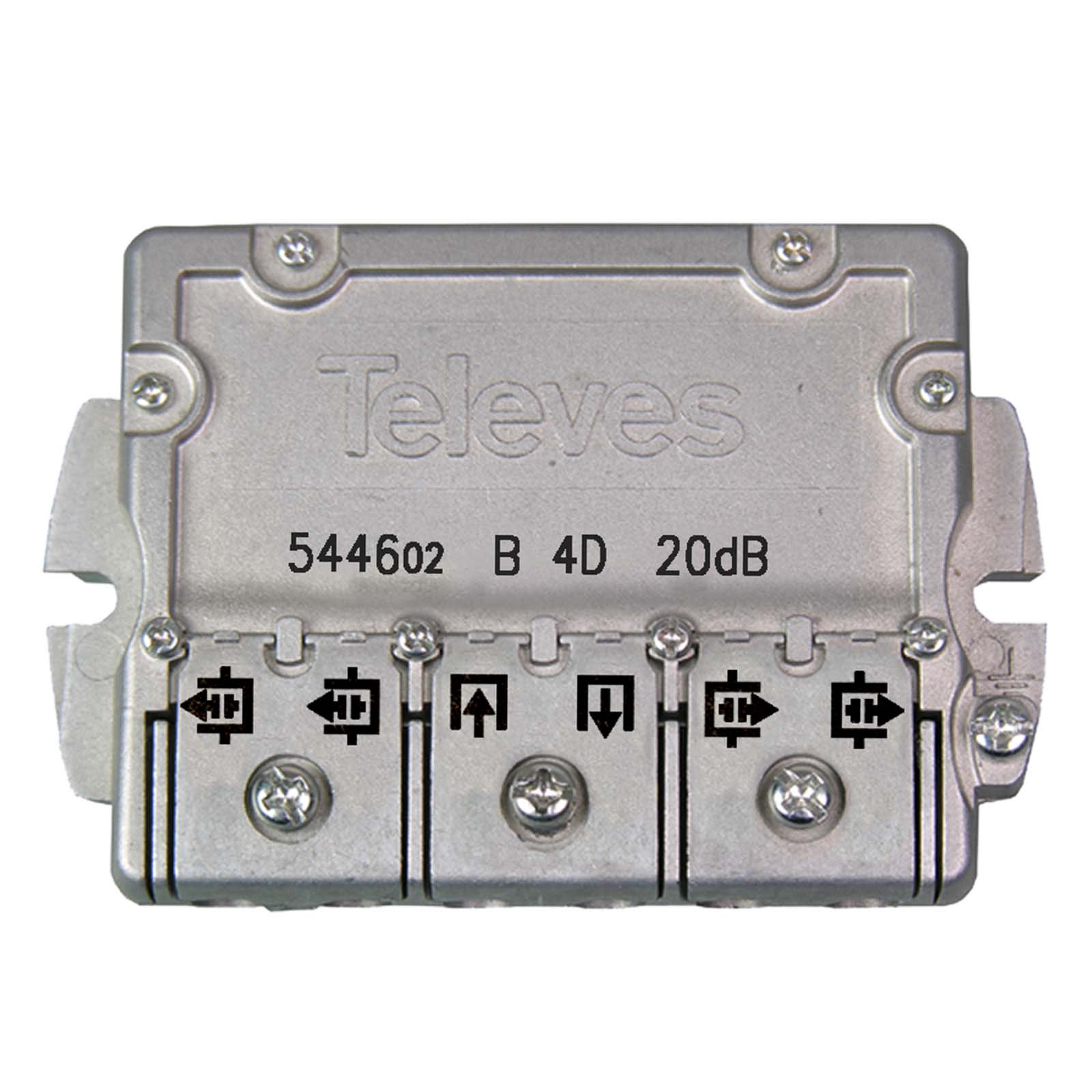 TELEVES ITALIA SRL - TVV544602 DERIVATORE 4 VIE -21DB
