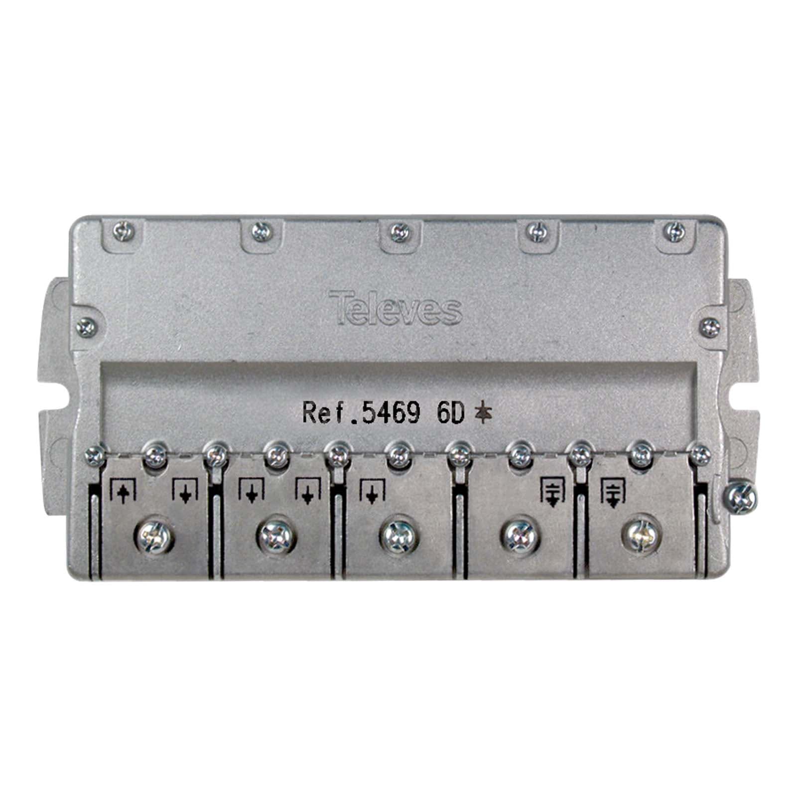 TELEVES ITALIA SRL - TVV5469 PARTITORE 5...2400MHZ EASYF 6VIE 11/14DB