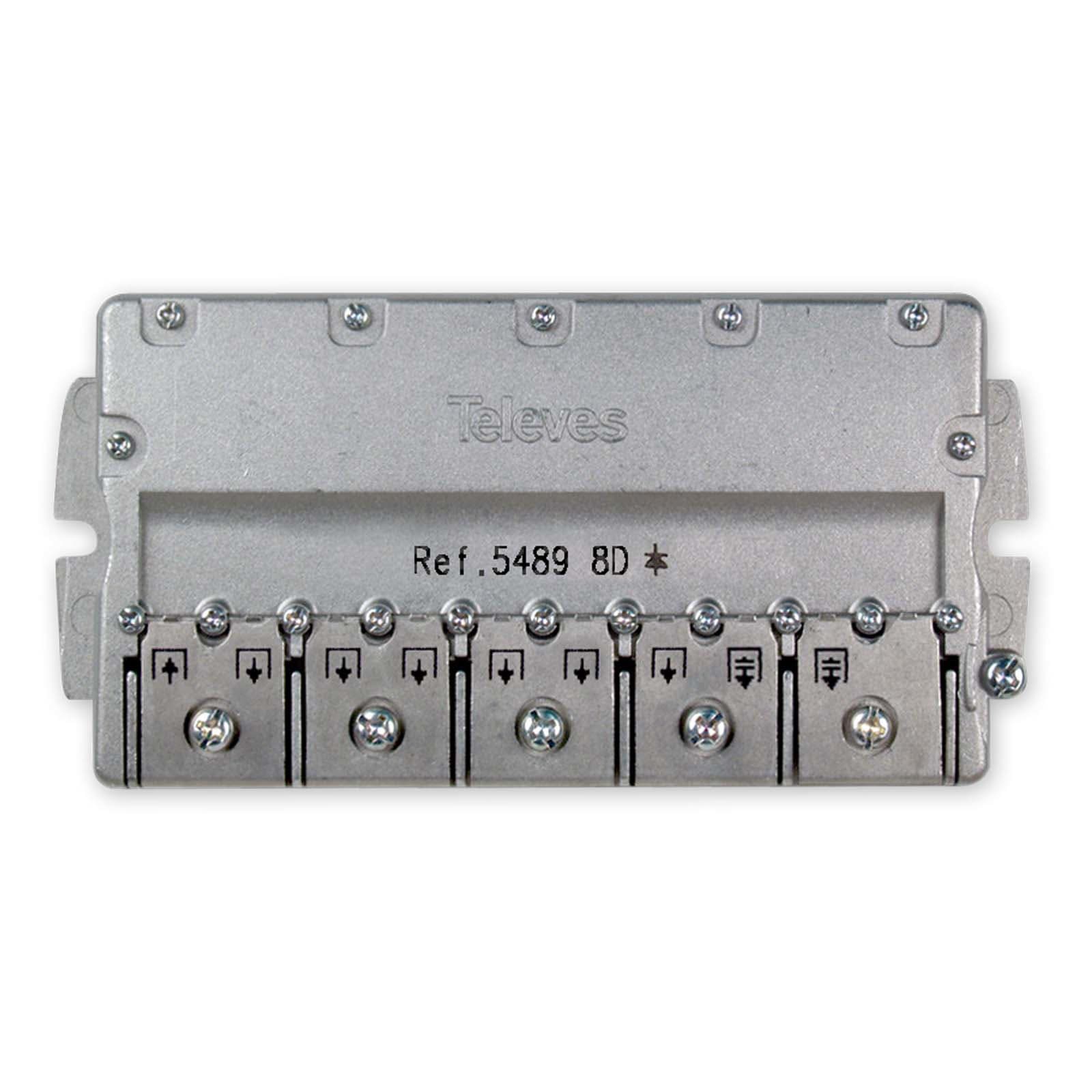 TELEVES ITALIA SRL - TVV5489 PARTITORE 5...2400MHZ EASYF 8VIE 14/16DB