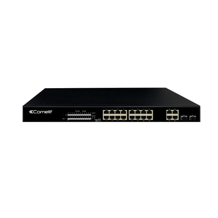 COMELIT GROUP SPA - COEIPSWP22N01A SWITCH POE, 16 PORTE+4 COMBO+2GE, GIGABI