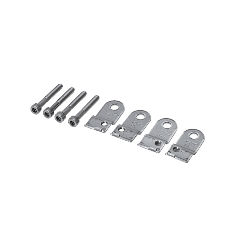 COSMEC - CSMJBKFP Kit piedi di fissaggio per scatole JB in acciaio INOX AISI 316L
