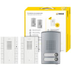 VIMAR SPA - VIWK40547.E2 KIT CITOFONICO 2F+ BIFAM. 40547+40142