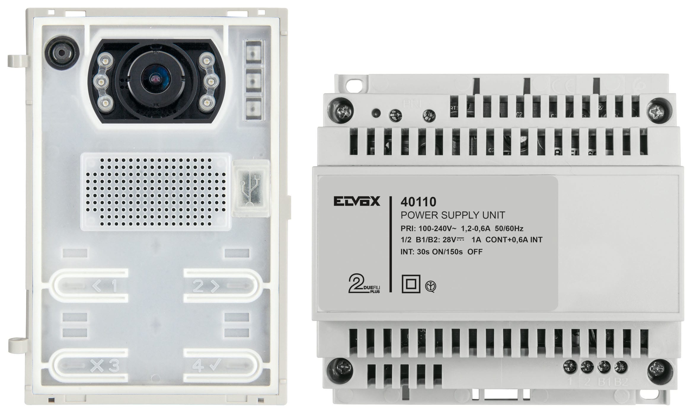 VIMAR SPA - VIWK41005 KIT A/V GRANDANGOLO DUPLEX ESPAND. 2F+