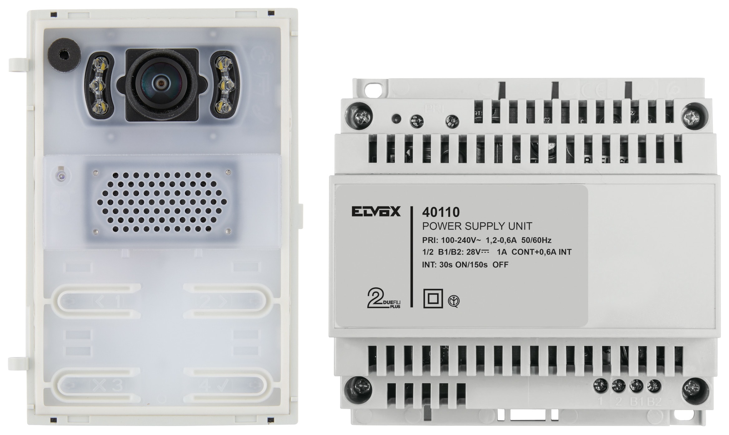 VIMAR SPA - VIWK41009 KIT A/V GRANDANGOLO DUPLEX ESPAND. 2F+