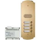 VIMAR SPA - VIWK41604 Kit Patavium 2F+ audio 4 pulsanti ottone