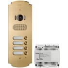 VIMAR SPA - VIWK41624 KIT PATAVIUM 2F+ A/V 4 PULSANTI OTTONE