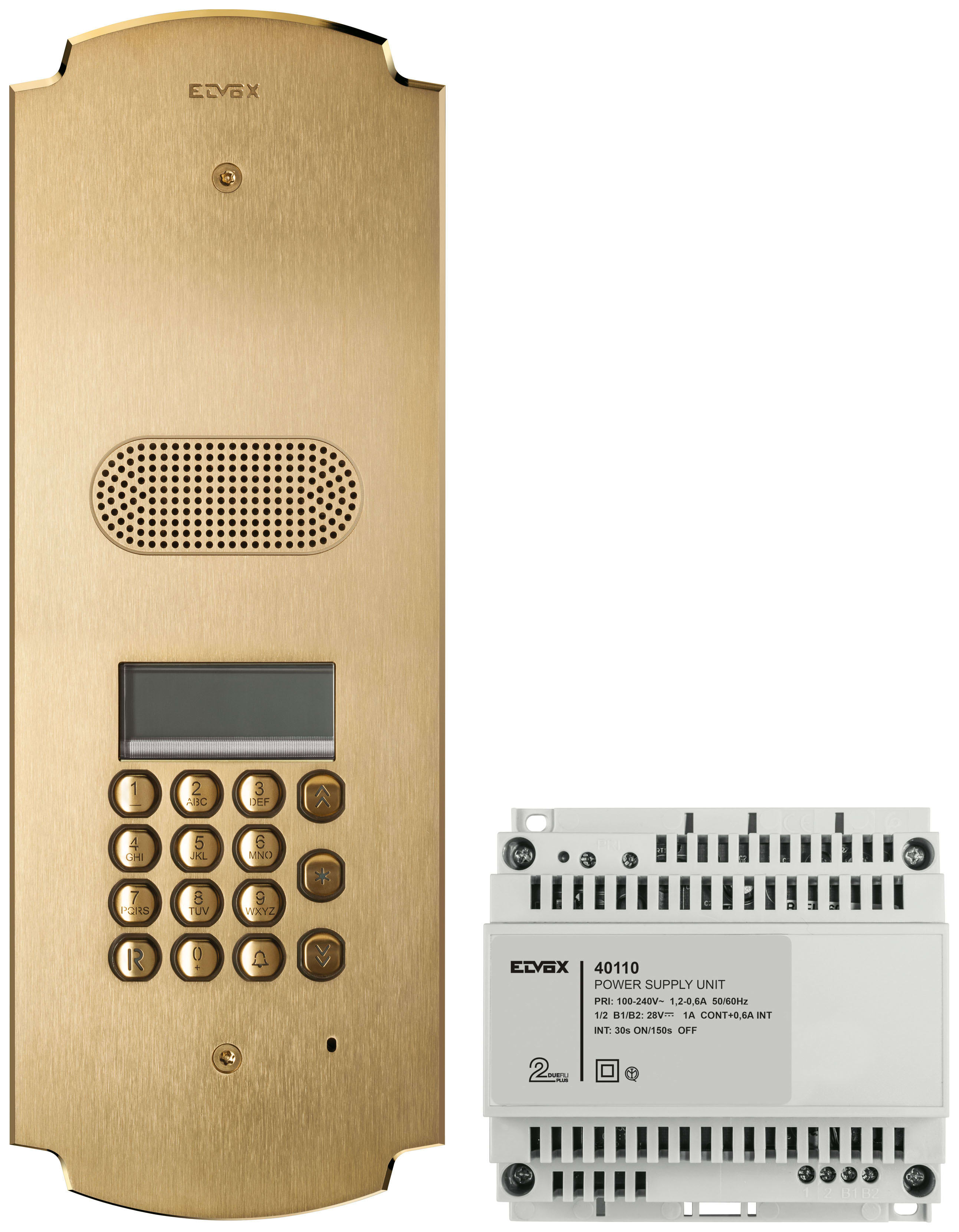 VIMAR SPA - VIWK41640 KIT PATAVIUM 2F+ AUDIO TAST.+DISP.OTTONE