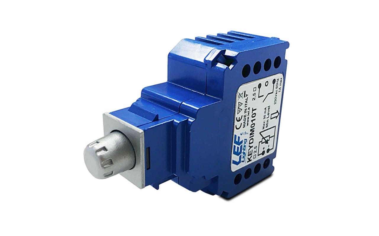 LEF LIGHTING SRL - LEFKEYDIM010TG DIMMER 1-10V (PASSIVO) KEYSTONE GRIGIO