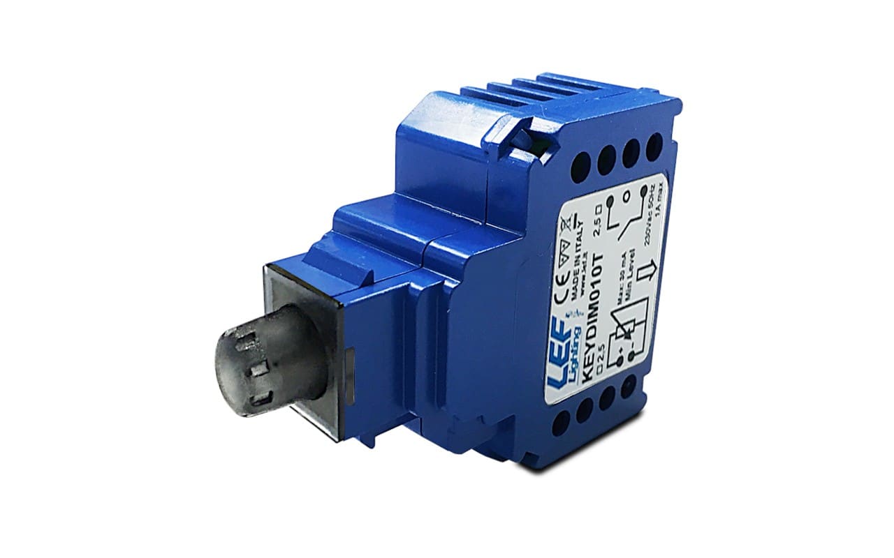 LEF LIGHTING SRL - LEFKEYDIM010TTF DIMMER 1-10V (PASSIVO) KEYSTONE TR.FUME